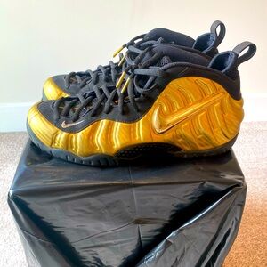 Used Air Foamposite Pro 'Metallic Gold'